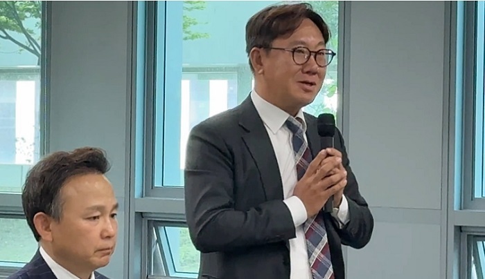 이준원 (주)첨단 대표이사는 “KICEF가 지속 가능한 수출 플랫폼으로 자리매김하도록 책임감과 의무감을 갖고 준비하겠다”고 밝혔다.