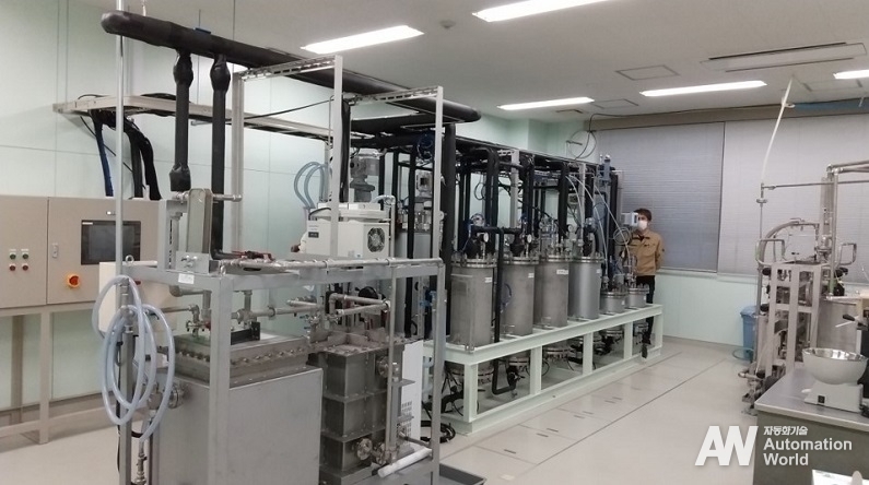 일본 미야기현 센다이시에 있는 Phytochem Products의 벤치 플랜 (제공: 요꼬가와)