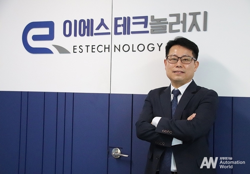 이정기 이에스테크놀러지 대표이사 (출처 : 헬로티)
