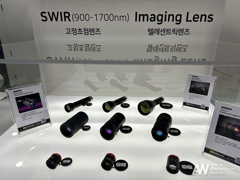 SWIR 시리즈 고정 초점 거리 렌즈 (사진 : 헬로티)