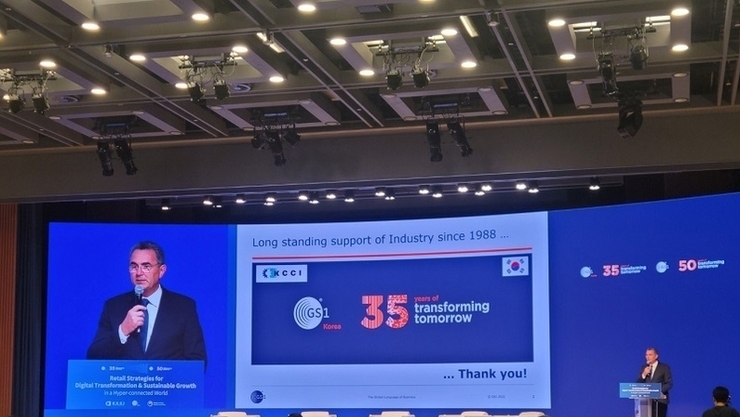 GS1 CEO “세계는 차세대 QR로 대전환 중...‘이력부터 레시피까지’ ”
